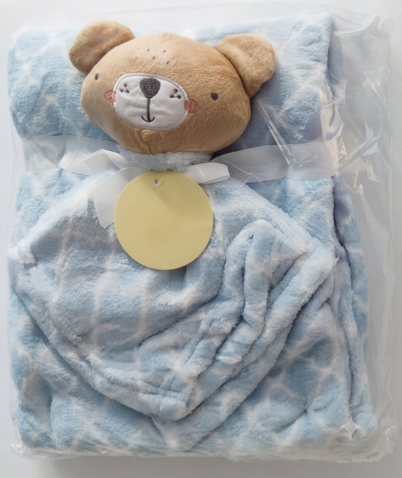 MANTA CON AÑOÑADOR PARA BEBE