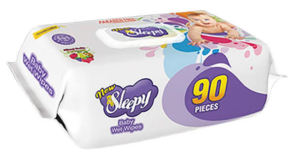 Toallitas Húmedas New Sleepy – Limpieza Delicada y Fresca (90 piezas)