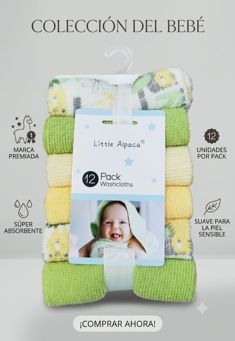 SET TOALLITAS MULTIUSO 12 PCS