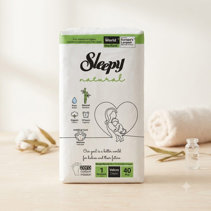 SLEEPY NATURAL #1 40 UN. 2-5 KG