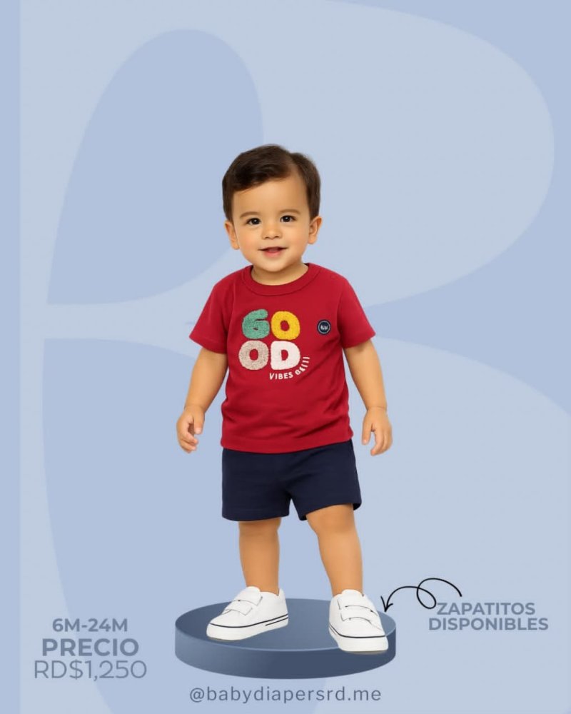 CONJUNTO 2 PCS PARA BEBE