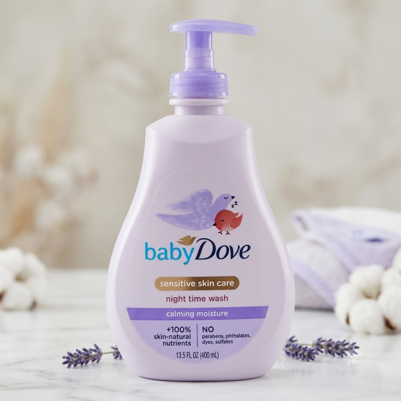 Baby Dove Sensitive Skin Care – Night Time Wash (Calming Moisture)
