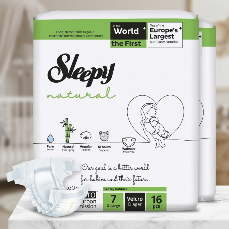 SLEEPY NATURAL #7 16 UNIDADES 20-30 KG