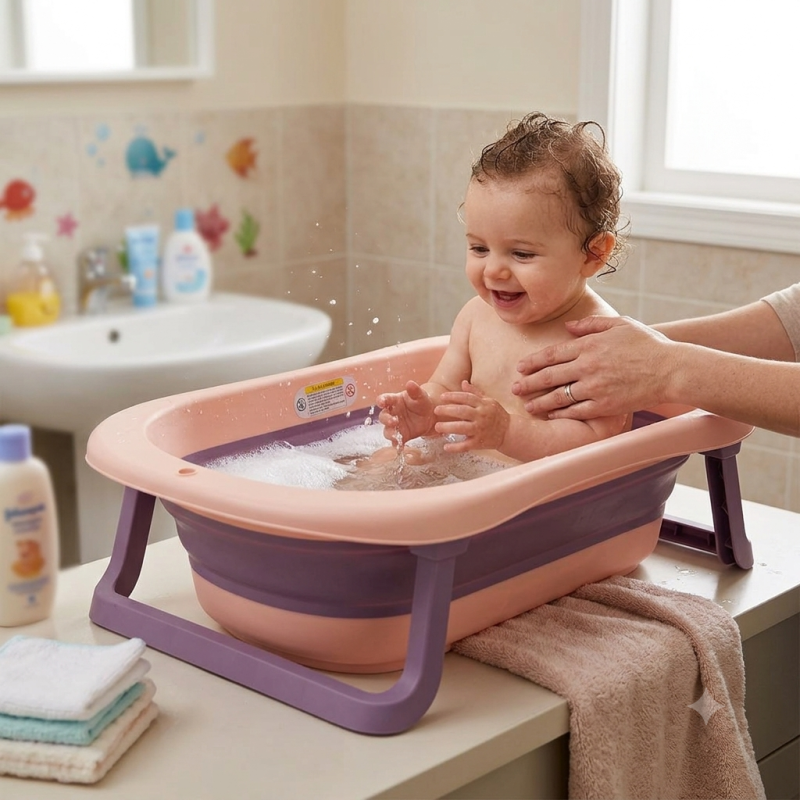 BAÑERA PLEGABLE PARA BEBE